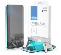 DOME GLASS Whitestone UV GEN Film Screen Protector for Samsung Galaxy S23 Hard Coated Film Screen Protector with UV light for Samsung Galaxy S23