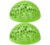 Dome Hideout - Ornamental Fish Shelter for Betta Fish - Realistic Betta Fish Rest Habitat Pack of 2 for Tropical Fish Enthusiasts for Home Office School Desk Aquarium Small Aquatic Life