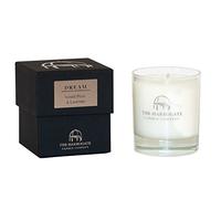Dome of Harrogate Dream Vanilla Musk & Lavender Mood Candle - Relaxing & Calming, Hand-Poured with Essential Oils, Natural & Soy Wax, 20cl (28-30 Hours Burn time)