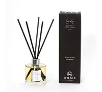 Dome of Harrogate LOVELY Rock Rose & Pink Pepper Reed Diffuser - 200ml - Floral, Soothing Fragrance for Comfort & Relaxation - 6-9 Months of Long-Lasting Use