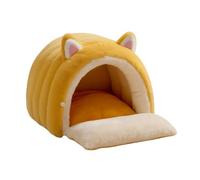 Dome-shaped Cat Shelter, With Soft And Comfortable Material, Cotton Material, Kitten Bed House, Pet House, Lightweight And Portable, For Kittens, Small Cats, Tiny Pets