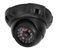 Dome Simulation Camera Dummy Fake Security Camera with LED Light Second After Batteries Are Installed Added Feature the Authenticity the