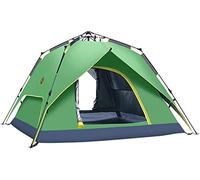 Dome TentPopUpTents for 2 to 4person Automatic Opening Double Layer TentWaterproof Camping Tents withporch For Hiking Camping Outdoor (Blue width 2.15m) beautiful scenery