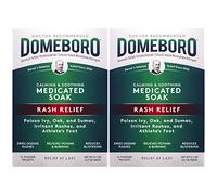 Domeboro Medicated Soak Rash Relief (Burow’s Solution), 12 Powder Packets (Pack of 2)