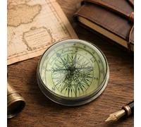 Domed Compass Paperweight