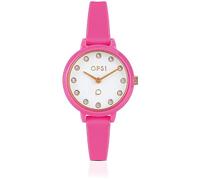 Domed Silicone Strap Round Watch by opsobjects