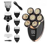 Domeeglix Skull Shaver 5-in-1 Unisex Head Shaver (Gold)