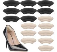 Domejo Heel Pads for Loose Shoes, Heel Pads That Fit Well Too Large Shoes for Men and Women, Padding Improves Fit and Comfort of Footwear
