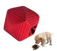 DomeMingle Dog Treat Ball - Interactive Feeder Puzzle Toy for Small to Medium Dogs, Natural Rubber Chew Ball for IQ Training, Boredom Relief and Slow Feeding, Pet Dental Health, 6cm 100g