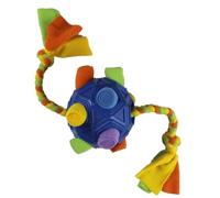 DomeMingle Interactive Dog Toy & Treat Dispenser | Snuffle & Tug Toy | Puzzle Toy Dog | Mental Stimulation | Hide Treats, Spark Play! | Dog Toy and Puppy Toy for Small, Medium or Large pets