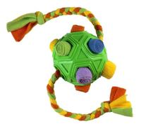 DomeMingle Interactive Dog Toy & Treat Dispenser | Snuffle & Tug Toy | Puzzle Toy Dog | Mental Stimulation | Hide Treats, Spark Play! | Dog Toy and Puppy Toy for Small, Medium or Large pets