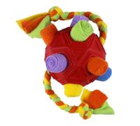 DomeMingle Interactive Dog Toy & Treat Dispenser | Snuffle & Tug Toy | Puzzle Toy Dog | Mental Stimulation | Hide Treats, Spark Play! | Dog Toy and Puppy Toy for Small, Medium or Large pets