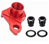 DomeMingle Universal Derailleur Hanger Replacement for SRAM UDH, Aluminium Gear Hanger, Rear Derailleur Dropout for MTB and eMTB, M12x1.0 Thru Axle Compatible