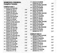 Domenico Cimarosa - Complete Sonatas