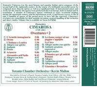 DOMENICO CIMAROSA: OVERTURES, VOL. 2 NEW CD