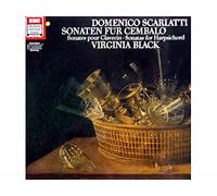 Domenico Scarlatti / Virginia Black - Sonaten Für Cembalo - Sonates pour Clavecin - Sonatas for Harpsichord [Vinyl LP record]