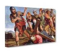 Domenico Zampieri The Way to the Cavalry Canvas Print | Gallery Wrapped 30mm Frame Wall Art | 20x14 inches | Ready to Hang | Classic Picture | Living Room Bedroom Lounge Office