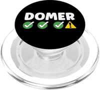 DOMER 67 Six Seven 6 7 Meme Design Funny Domer PopSockets PopGrip for MagSafe