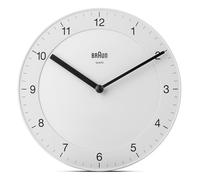 [Domestic Authorized Import] BRAUN/Brown Wall Clock Analog Wall Clock White