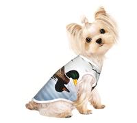 domestic duck Print Lightweight Dog Vest, Cat Sleeveless Shirt, Breathable Mesh Design for Summer Walking and Play