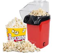Domestic King Popcorn Maker Home Made Popcorn Machine 1200W with Measuring Cup Healthy Snack No Oil Electric Popcorn Makers