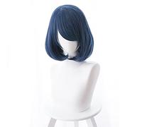 Domestic Na Kanojo Tachibana Rui Cosplay Wig 30Cm Short Straight Heat Resistant Synthetic Hair Navy Blue Bob Anime Party Wig Other As The Picture