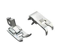 Domestic Sewing Machine Universal Screw ON Low Shank Zig Zag Straight Standard Presser Feet/Foot for Brother, Elna, Janome, Jones, Frister & Rossman, Husqvarna, Pfaff, Singer, Toyota, Viking Etc.