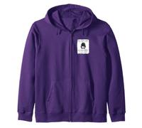 Domestic Violence Awareness DV Wear Purple Zip Hoodie