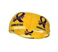 Domestic Violence Awareness Month Headbands Sports Sweatband Athletic Exercise Bands Turban Hair Head For Men Women Yoga Fitness