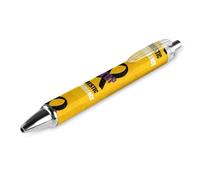 Domestic Violence Awareness Month Retractable Ballpoint Pen Writing Black Ink Ball Gifts for Students Office Stationery Supplies pattern 3665