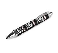 Domestic Violence Awareness Month Retractable Ballpoint Pen Writing Black Ink Ball Gifts for Students Office Stationery Supplies pattern 3629