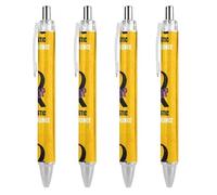 Domestic Violence Awareness Month Retractable Ballpoint Pen Writing Black Ink Ball Gifts for Students Office Stationery Supplies pattern 3614