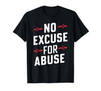 Domestic Violence Awareness Raising Awareness Anti-Violence Value Graphic T-Shirt, Men, Black, XL
