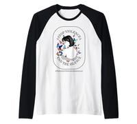 Domestic Violence Awareness Stop Violence End Silence Femini Raglan Baseball Tee