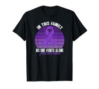 Domestic Violence Awareness Support Retro Domestic Violence T-Shirt