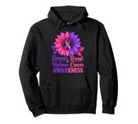 Domestic Violence & Breast Cancer Awareness Month Support Pullover Hoodie