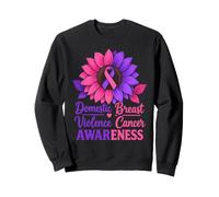 Domestic Violence & Breast Cancer Awareness Month Support Sweatshirt