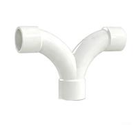 Domestic Water System PVC Fittings Including Long Radius Elbow Straight Tee and Y Wye Tee Supporting Long Term Operational Reliability (25mm Y)