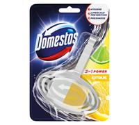 Domestos 3in1 Power Toilet Rim Block, Citrus, Single Pack