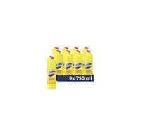 Domestos Citrus Fresh Thick Bleach disinfectant that eliminates 9999 of bacteria and viruses unstoppable limescale prevention 9x 750 ml