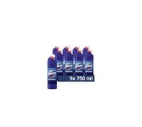 Domestos Original Thick Bleach disinfectant that eliminates 9999 of bacteria and viruses unstoppable strength 9x 750 ml