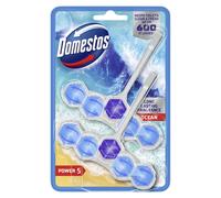 Domestos Power 5 Ocean Toilet Rim Blocks toilet freshener with a longlastin