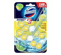 Domestos Power 5 Rim Block (4 Pack) Lime