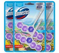 Domestos Power 5 Toilet Freshener Rim Block Cleaner Cotswolds Bloom 2x50g Assorted Pack