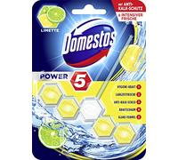 Domestos Power 5 Toilet Rim Block, Lime