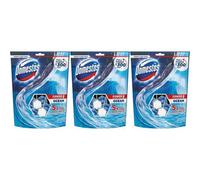Domestos Power 5 Toilet Rim Block Ocean - Pack Of 3