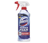 Domestos Power Foam Arctic Fresh Toilet & Bathroom Cleaner Spray sprays upside d