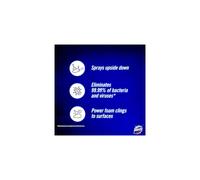 Domestos Power Foam Citrus Blast Toilet Bathroom Cleaner Spray sprays upside down eliminates 9999 of germs for cleaning inside the toilet around