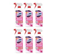 Domestos Power Foam Floral Blast Toilet & Bathroom Cleaner 450Ml - Pack Of 6