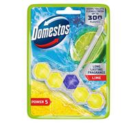 Domestos Power 5 Rim Block - Lime